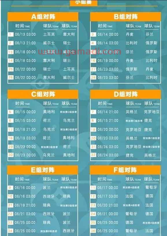 2021年欧洲杯赛程什么时候结束