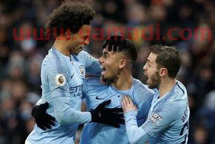 热苏斯助曼城夺冠视频（英超热苏斯梅开二度 曼城41夺21连胜 15分领跑）