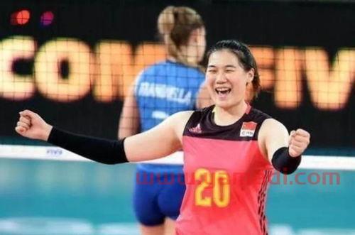 2017年中国女排队员王云蕗（中国女排21号王云蕗）