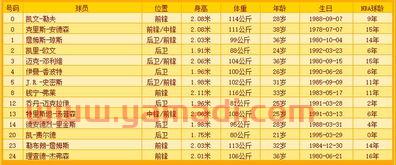 nba球队名单大全