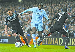 曼城夺冠最大敌人切尔西(曼城12切尔西集锦)