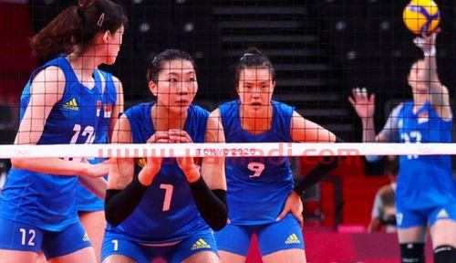 排球比赛中国女排朱婷(直击中国女排朱婷)